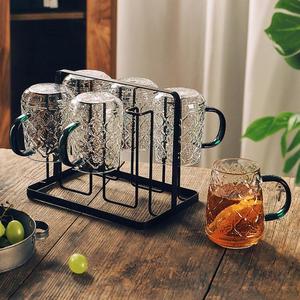 Juego de jarra de agua de vidrio con 6 vasos, capacidad de 1.5L para bebidas frías, uso en verano - Product Image 5