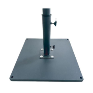 Parasol de terrasse pliable <span class=keywords><strong>en</strong></span> aluminium robuste avec mât central, grande baldaquin de 3 m, qualité commerciale, pour extérieur, cour et restaurant - Product Image 6