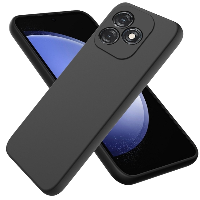 For Tecno Spark 20 Solid Color Liquid Silicone Dropproof Full Coverage Protective Case