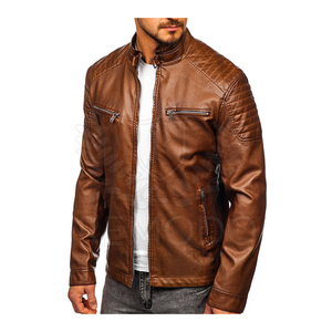 Manteau Long En Cuir Véritable Bleu - Trench-coat Pour Homme - Fabriqué Main En Inde
