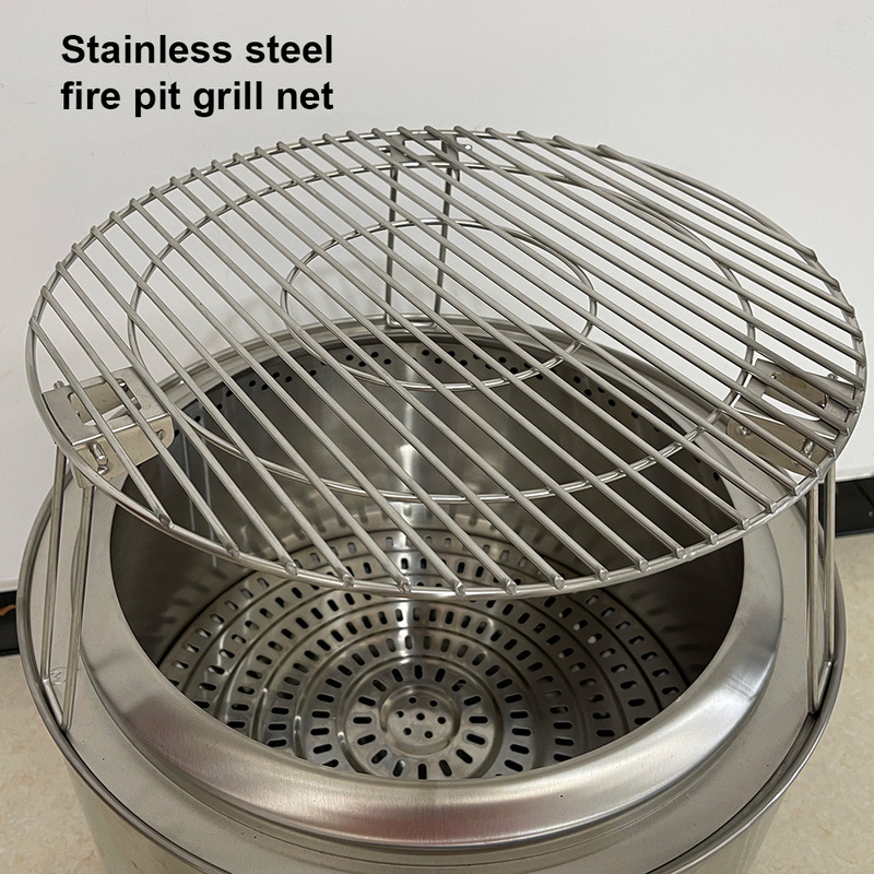 Stainless Steel Fire Pit Accessory Kit