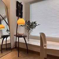 Lampe de sol rechargeable avec stockage de brevets, décoration de salon, debout, créative, minimaliste, art du bois, style nordique moderne, lampe de sol LED