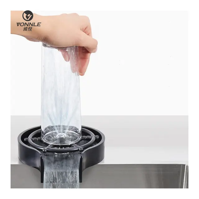 صنبور مياه للمطبخ, صنبور مياه حديث ورائج مع دوران عالي الضغط مع آلة غسيل القهوة الأوتوماتيكية