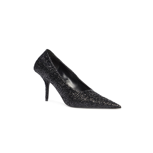 Nuovi Arrivi: <span class=keywords><strong>Scarpe</strong></span> da Donna Nere Glitterate con <span class=keywords><strong>Tacco</strong></span> a Spillo e Punta Affusolata, Lussuose per Feste, Gala e Red Carpet, Calzature Glamour di Alta Gamma all'Ingrosso - Product Image 3