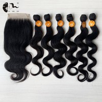 Extensiones de Cabello Pre-Adheridas, Mezcla de Cabello Humano al 80%, Liso y Rizado, Estilo Africano, Juego de 7 Piezas, 220g, para Tipos de Cabello Mixtos