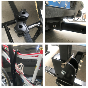 Barra de enganche para bicicleta, nuevo diseño instalado, porta cuatro bicicletas - Product Image 6