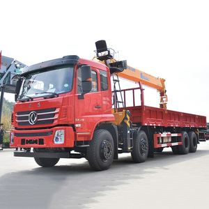 Camión Dongfeng 8x4 con Grúa Integrada Xugong 14G, Grúa Hidráulica Multifuncional de Rotación Completa para Transporte y Elevación - Product Image 4