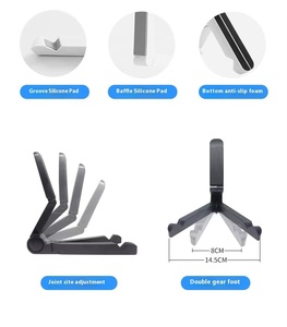 Soporte Universal Plegable para Tablet iPad, Soporte para Teléfono Celular, Accesorios Universales para Escritorio iPad, Compatible con <span class=keywords><strong>Samsung</strong></span>, Xiaomi, Huawei - Product Image 6