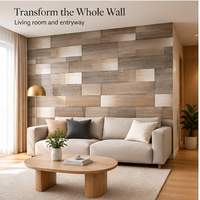 Papier peint imitation bois MORLENX, autocollant, adhésif, PVC, imperméable, imitation planches de bois, pour la décoration murale intérieure
