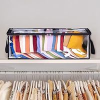 Bolsa de Almacenamiento para Gorras de Béisbol KUYUE, Transparente, con Capacidad para 24 Gorras, Organizador de Gorras de Béisbol para Armario, Plegable