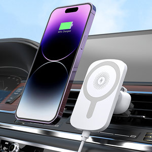 HiTao - Soporte de Carga Inalámbrica Rápida de 15 W para Coche, con Ventilación, para Teléfonos Móviles - Product Image 5