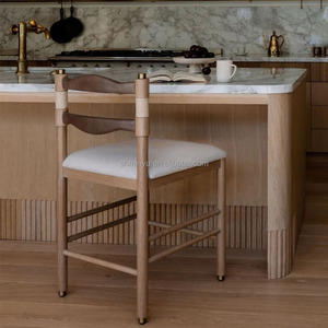 2025 Minyu Morden antico sgabello da banco in legno massello con cuscino in tessuto Wabi-Sabi <span class=keywords><strong>Design</strong></span> <span class=keywords><strong>sedia</strong></span> da pranzo per mobili per la casa - Product Image 5