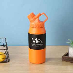 304 Stainless Steel Vacuum Tumbler <b>Large</b> Capacity Leak-Proof Thermal Insulation 6-12 Hours Outdoor Sports Water Bottle - Product Image 1