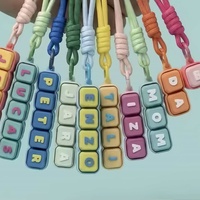 Porte-clés anti-stress avec interrupteurs de clavier, porte-clés DIY pour clavier, impression de logo, design de touches de clavier
