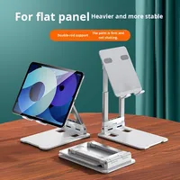 Support de tablette pliable en plastique et en métal avec support plat et fonctions de levage pour l'apprentissage et les jeux