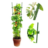 Tomate Plante Grimpante Piquet de Soutien avec Anneau Réglable Vigne Treillis pour En Pot Fleur Soutien Treillis pour les Plantes De Jardin Cage
