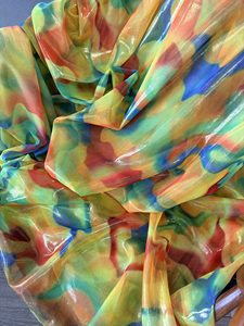 Toub Sudanés para Mujer, Diseño Islámico Árabe, Estampado Digital, Sello Dorado, Dubai, Voile Japonés para Fiesta - Product Image 5