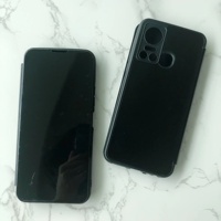 Fabrication Freeboy Flip Cover Camera Lens Protection TPU + PU + PC pour Itel S18 S18Pro A50C Phone Case