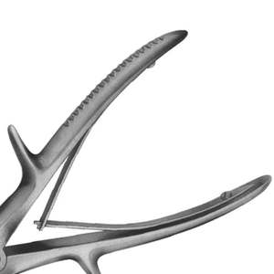 Venta caliente Manual de alta calidad de doble articulación hueso Rongeur venta al por mayor instrumentos quirúrgicos soporte de aguja base de hueso Rongeurs - Product Image 5