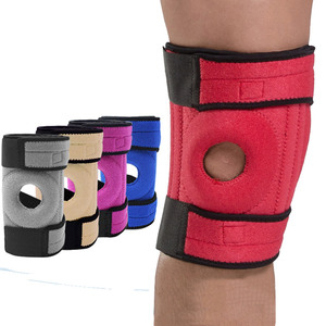 Rodillera de compresión ajustable con rótula abierta para correr, saltar al cuerdo y <span class=keywords><strong>tenis</strong></span> - Product Image 4
