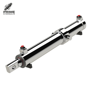 Cylindre télescopique compact multi-étages en acier inoxydable pour <span class=keywords><strong>quille</strong></span> ou plancher central rétractables - Product Image 4