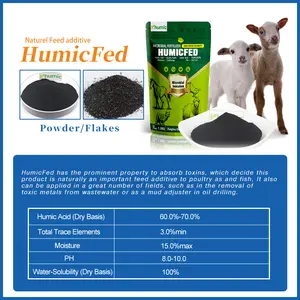 Organic Feed Supplement For Poultry And Aquaculture Improve Growth And Performance Humic Acid For Animal