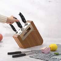 Woodsun Modern 2026 Porte-couteau multifonctionnel Bloc de couteaux de cuisine pour couteau de chef