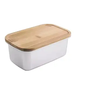 makan Metall-Lunchbehälter faltbare beheizte Lunchbox Messyemek kabi Bento Edelstahl-Lunchbox mit Bambusdeckel