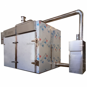 Horno ahumador de carne a precio de fábrica caliente y frío para costillas de repuesto de cerdo, jamón de vientre de cerdo, oveja, burro, conejo, paloma, carne, pollo, pescado - Product Image 5