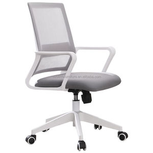 Prix de gros d'usine réglable gris <span class=keywords><strong>pas</strong></span> <span class=keywords><strong>cher</strong></span> pivotant rotatif <span class=keywords><strong>maille</strong></span> confortable grande et grande chaise de bureau - Product Image 2