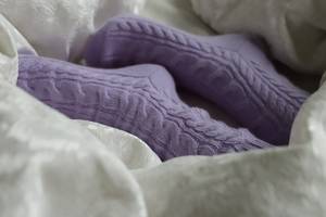 Luxus Frauen Winter bett Weihnachten 100% Kaschmir Socken - Product Image 2