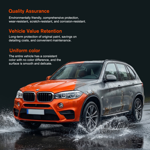 Waterproof PET Crystal Wrapping Film Color Changing Sand Proof Stain Resistant for Car Body - Product Image 3