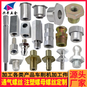 Hex Nuts And <b>Screws</b> <b>M4</b> M24 Metric Stainless Steel Aluminum Brass Carbon Steel Embedded Blind Hole Vent Nozzles - Product Image 2