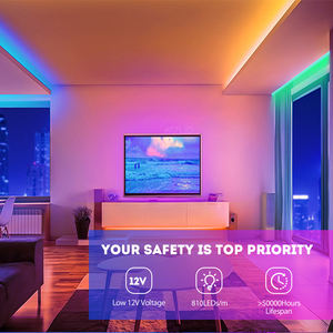 Tira de LED COB Flexible de 10MM 810LEDS/M RGB con Cambio de Color, 12V 15W/M - Product Image 5