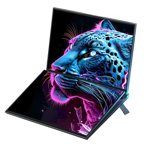 Siêu mỏng Màn hình kép máy tính xách tay máy tính 16 "+ 16" Màn hình cảm ứng máy tính xách tay cho văn phòng kinh doanh window11 <span class=keywords><strong>I7</strong></span> 12th màn hình cảm ứng kép máy tính xách tay - Product Image 1