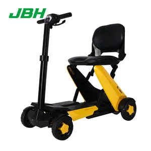 Jbh Moderne 4-wiel Opvouwbare Lichtgewicht Aluminium Scootmobiel Voor Gehandicapten
