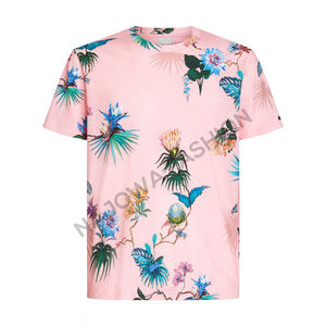 Camisetas de punto con estampado personalizado de estilo informal para hombre Premium 100% algodón Impresión digital personalizada Suministro mundial OEM - Product Image 1