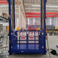 Moderner Fabrik-Lagerhaus-Hydraulik-Kleinlastenaufzug Elektrischer Warenlift