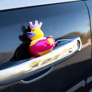 Jouets de bain de luxe écologiques avec logo personnalisé, canards en caoutchouc personnalisés, flotteurs animaux sur mesure, canard flottant - Product Image 3