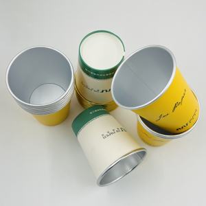 Gobelet en papier aluminium jetable personnalisé de 4 oz/8/10 oz pour boissons chaudes et froides, gobelet en aluminium pour thé au lait, gobelet en aluminium pour café - Product Image 2