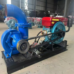 Dòng chảy lớn Hw loạt DIESEL hỗn hợp dòng chảy bơm di chuyển xe tải bơm cho trang trại thủy lợi thuận tiện được cung cấp bởi một động cơ diesel - Product Image 6