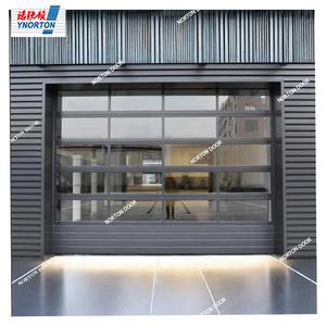 Автоматическое управление, накладная стеклянная дверь гаража, стеклянная дверь гаража с уплотнительной лентой - Product Image 1