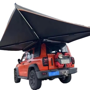 Tente de toit autoportante 270 degrés imperméable en Oxford 600D avec fermeture éclair en D, <span class=keywords><strong>auvent</strong></span> 270 Plus AWning et housse de <span class=keywords><strong>caravane</strong></span> de tourisme à trous en D - Product Image 6