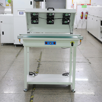 Table de transfert de convoyeur automatique SMT SHENGDIAN, hotte de refroidissement à air, four de refusion, placement de composants de circuit imprimé, composant moteur principal 220V