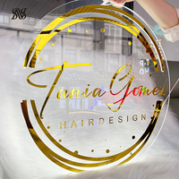Enseigne commerciale avec logo personnalisé, enseigne de salon, enseigne de haute qualité, design de logo, enseigne extérieure avec lettres, enseigne à DEL 3D