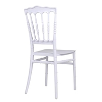 Chaise en plastique PP sans accoudoirs empilable pour banquets, dîners, événements et mariages – Vente en gros usine