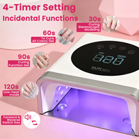 Lampe UV LED Professionnelle OEM ODM à Séchage Rapide 72W Rechargeable Sans Fil pour Ongles, Séchoir à Ongles, Lampe UV pour Vernis Gel