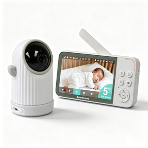 KT562H No WiFi Baby Monitor 5 Inch IPS Screen 720P HD Wireless Video Baby Camera with PTZ 5000mAh Battery Hacker-Proof - Product Image 1