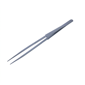 Stainless Steel Irregular Baguette Cut <b>Long</b> <b>Nose</b> Tweezers 200mm Jewelry Making Tool with Holes SUNTOOLS/STIPL - Product Image 1
