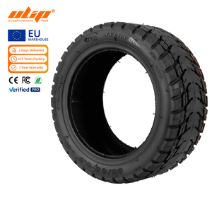 Pneu tubeless épaissi Ulip 85/65-6.5, antidérapant, résistant à l'usure, anti-crevaison, pour trottinette électrique, avec ligne rouge-orangée - Product Image 1